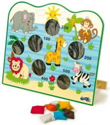 Drevená hádzacia hra Afrika