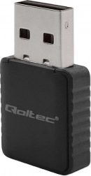 Mini USB Wi‑Fi adaptér QOLTEC dual band AC 1300 Mb/s, 2×2 dBi, USB 3.0