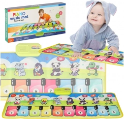 Interaktívna hudobná podložka pianinko s nahrávaním