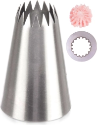 Tylka na zdobenie – otvorená hviezda z nehrdzavejúcej ocele