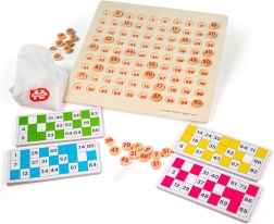 Tradičná drevená bingo hračka pre deti Bigjigs Toys