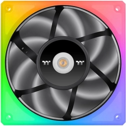 Ventilátory Thermaltake ToughFan RGB 120 mm, sada 3 ks, čierne