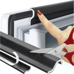 Samolepiace tesnenie na okná a dvere čierne RUHHY