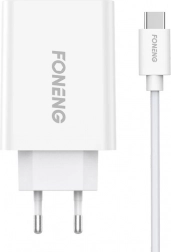 Sieťová rýchlonabíjačka Foneng 10,5 W, 1× USB, kábel USB‑C