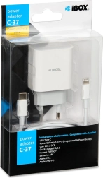 Sieťová nabíjačka iBOX C-37 USB‑C 20W Power Delivery