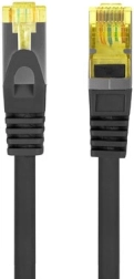 Patchcord Lanberg kategórie 6a S/FTP 3m čierny