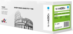 Azúrový toner pre BROTHER TN423C, náhrada TB-TN423CN