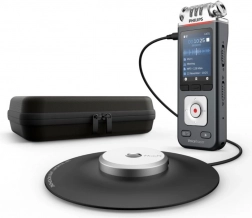 digitálny diktafón Philips VoiceTracer DVT8115, 8 GB, 360° záznam