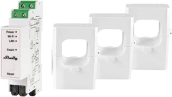 Dvojfázový elektromer Shelly Pro