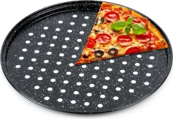 Perforovaná granitová forma na pizzu 28 cm