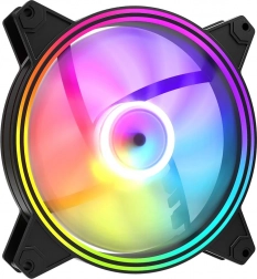 Ventilátor ARGB 140 mm čierny