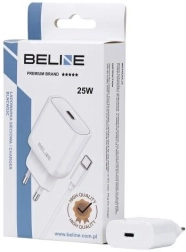 Sieťová nabíjačka 25 W GaN USB‑C + kábel USB‑C – Biela