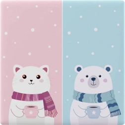 Dekoratívny kryt pre dotykový vypínač SONOFF T5 1C – Cartoon