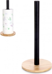 Kovový stojan na papierové utierky čierny 32,5 cm