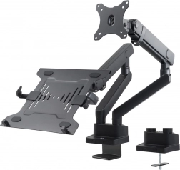 Dvojitý držiak na monitor a notebook MC-813