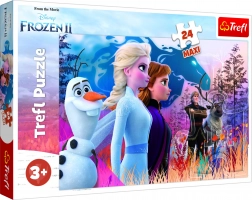 Puzzle MAXI 24 dielikov FROZEN 2 – Magické dobrodružstvo