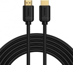Baseus kábel HDMI 2.0 4K 60 Hz, 3D, HDR, 18 Gb/s, 5 m – čierna