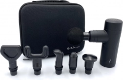 Ručná masážna pištoľ so 6 masážnymi nástavcami