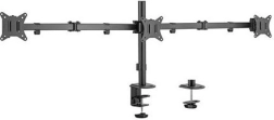 Nastaviteľný stolný držiak na tri monitory 17–27 palcov, do 7 kg