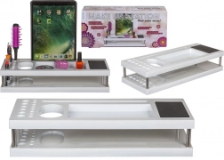 Stojan na líčenie s držiakom na tablet