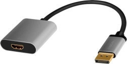 Adaptér DisplayPort na HDMI 4K 60 Hz, hliníkový, 0,15 m