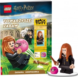 Lego Harry Potter interaktívna kniha – kamaráti na hranie s minifigúrkou Ginny Weasleyovej
