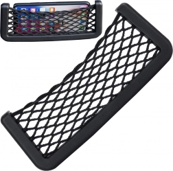 Organizér do auta so sieťovaným vreckom na telefón