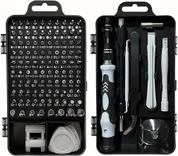 Súprava presných skrutkovačov 115 v 1 s magnetickými bitmi a príslušenstvom