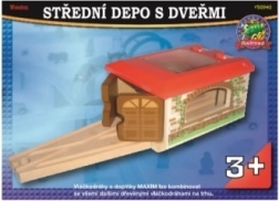 Maxim stredné depo pre vláčiky s dverami