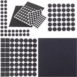 Plstené podložky pod nábytok sada 133 ks