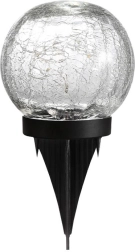 Záhradná solárna lampa SUPERFIRE s súmrakovým čidlom 600 mAh