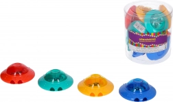 Strúhadlo na dve ceruzky so zásobníkom, guľaté