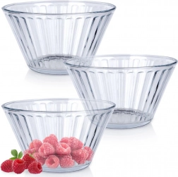 Sklenené misky 270 ml, 3 ks