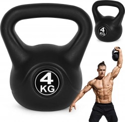 Kettlebell 4 kg ModernHome pre silový tréning