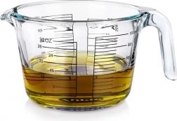 Sklenená kuchynská odmerka 1 l VILDE