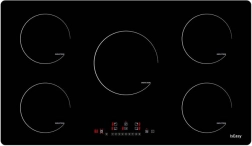 Päťzónový indukčný sporák IsEasy