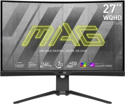 Monitor 27″ MAG 275CQRXF QHD zakrivený 240 Hz čierny