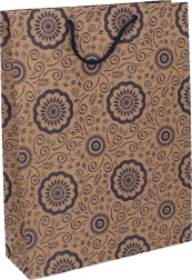 Darčeková taška kraft L 27,5 × 36,5 × 9 cm