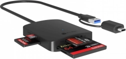 Čítačka kariet 4v1 USB Type-C + A