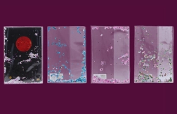 Obal na zošit A4 trblietavý