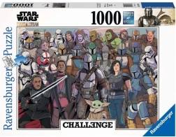 Hádanka Ravensburger Star Wars Mandalorian Výzva 1000 dielikov