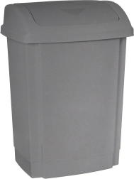 Výklopný odpadkový kôš 25 l – Sivá