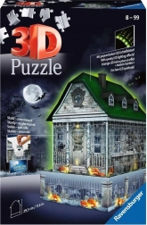 Ravensburger 3D puzzle strašidelný dom so svetielkujúcim efektom 216 dielikov