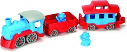 Green Toys modrý vlak z recyklovaného plastu