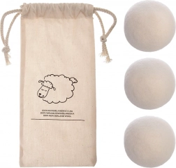 Vlnene sušiace gule do sušičky 7 cm, 3 ks