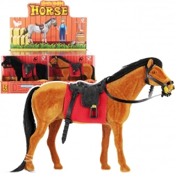 hračkový kôň so sedlom