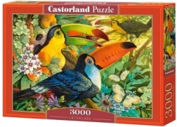 Puzzle 3000 dielikov – tukany Interlude CASTORLAND