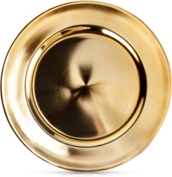 Zlatý podtácok pod tanier 33 cm