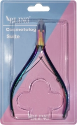 Nožnice na kožičku Bling 9 mm