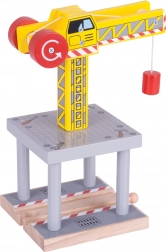 Veľký drevený žeriav Bigjigs Rail